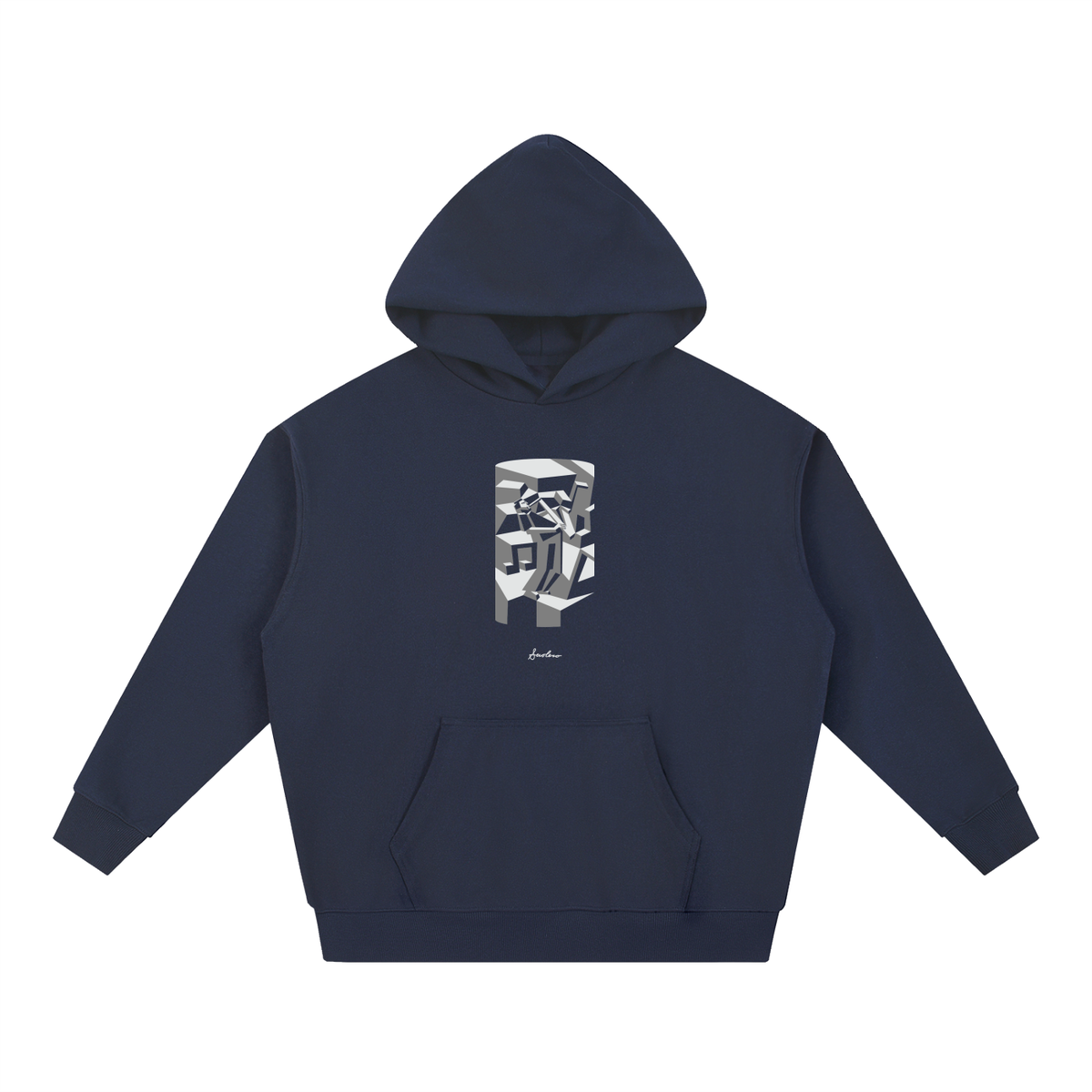 Outstanding Saxophone Grayscale Heavyweight Hoodie