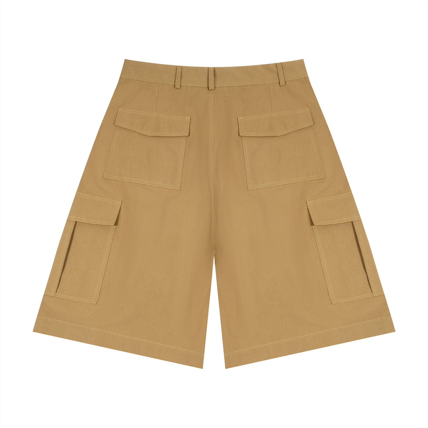 Unisex Woven Cargo Shorts