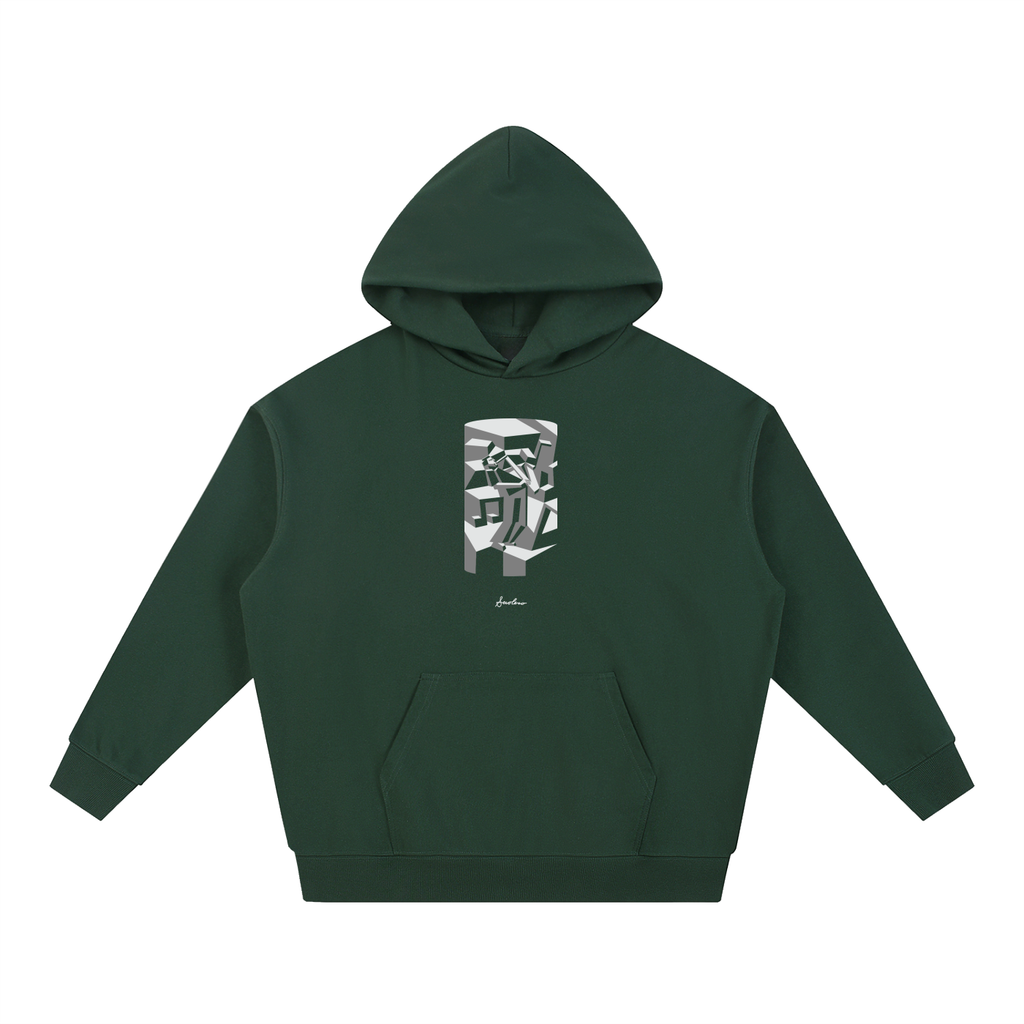 Outstanding Saxophone Grayscale Heavyweight Hoodie