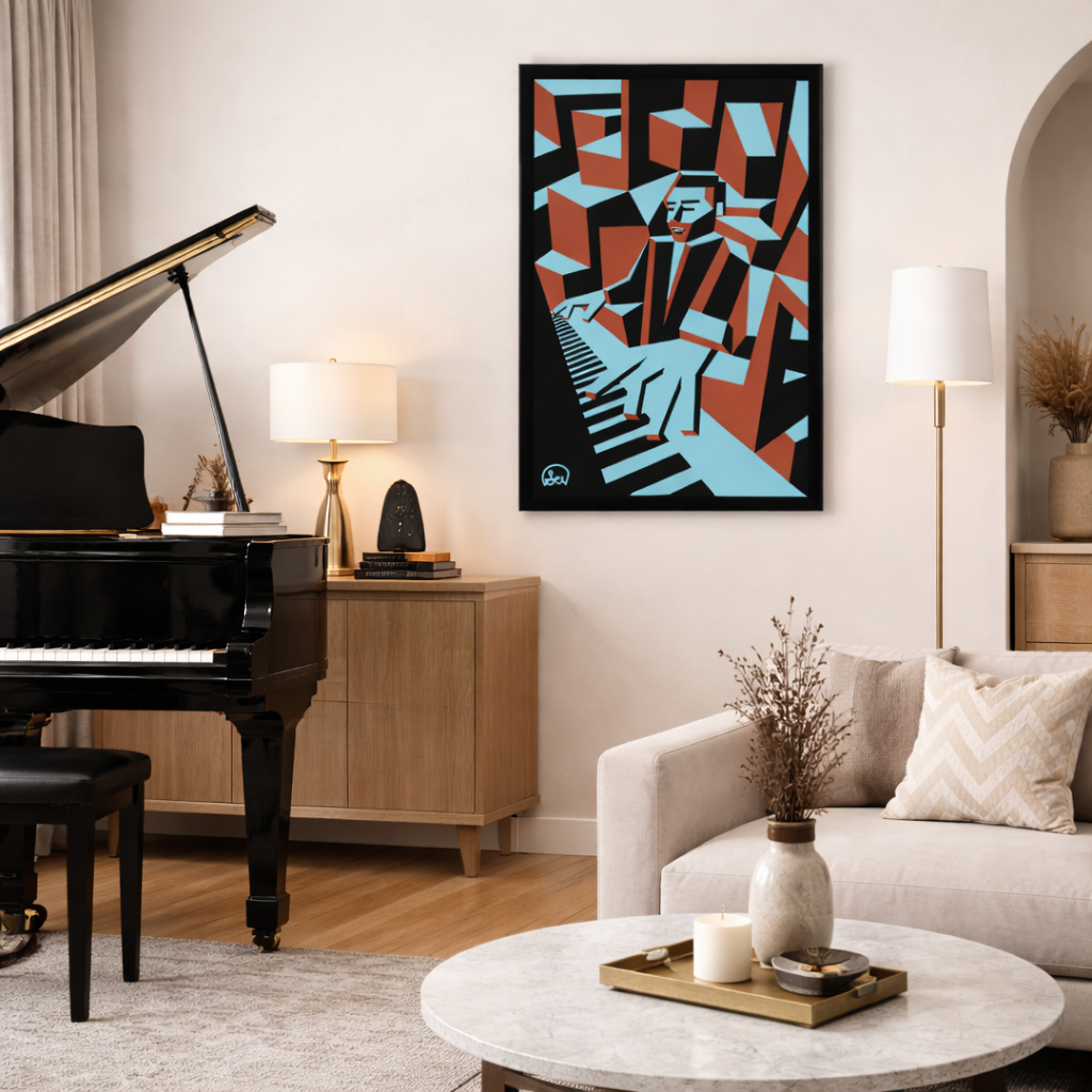Cool Notes Canvas Print
