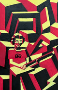 Warm Electric Original Painting