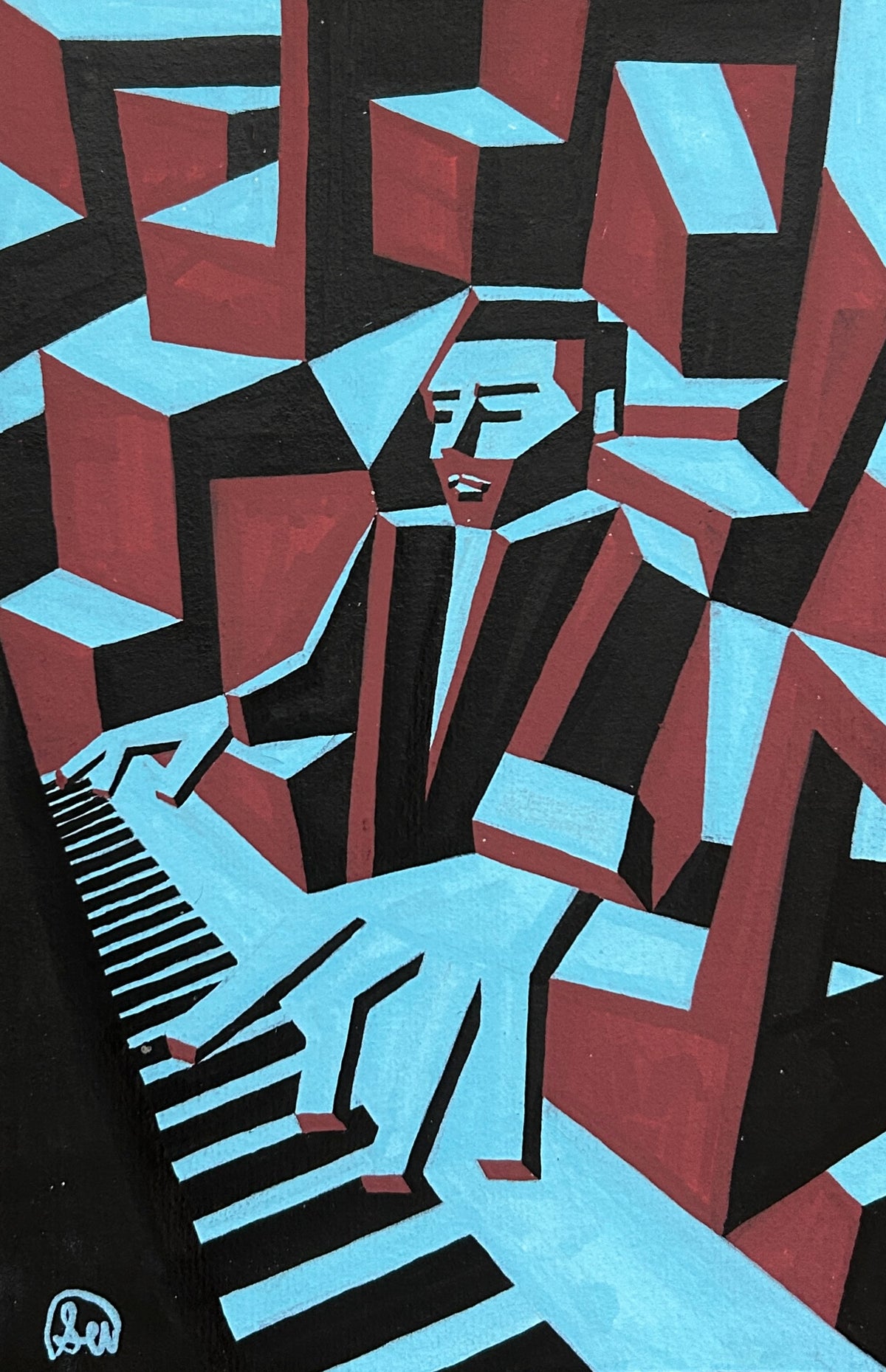 Cool Notes Original Painting