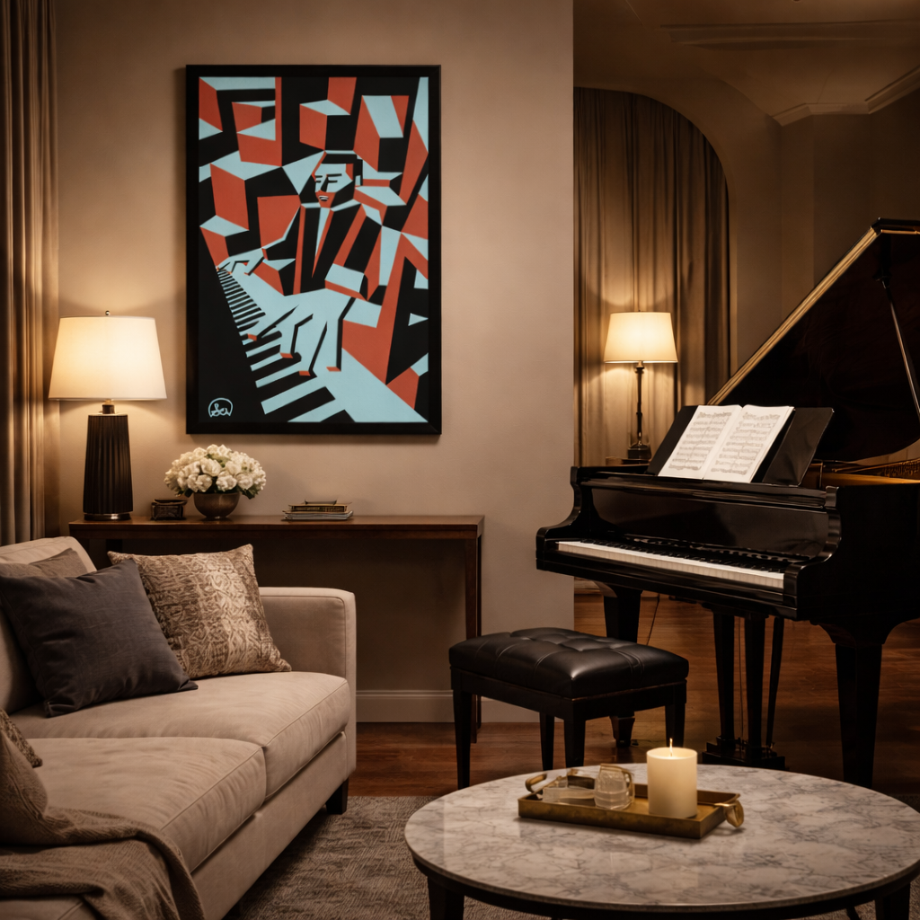 Cool Notes Canvas Print