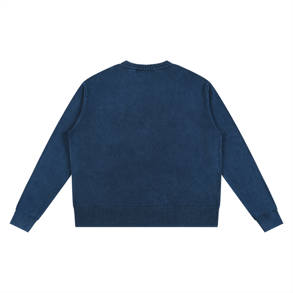Sevolero Simple Washed Sweater