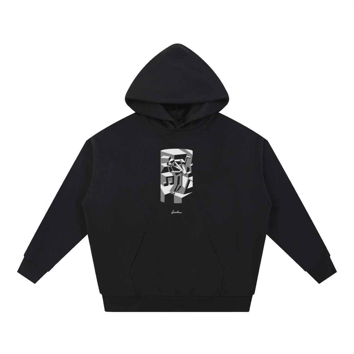 Outstanding Saxophone Grayscale Heavyweight Hoodie