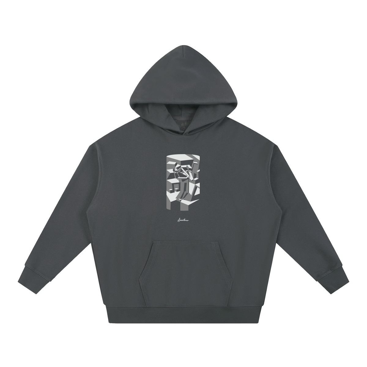 Outstanding Saxophone Grayscale Heavyweight Hoodie