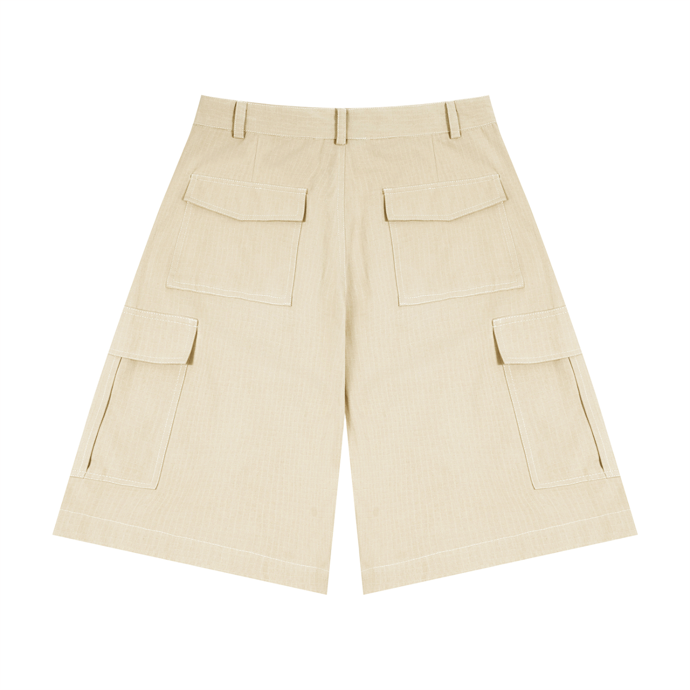 Unisex Woven Cargo Shorts