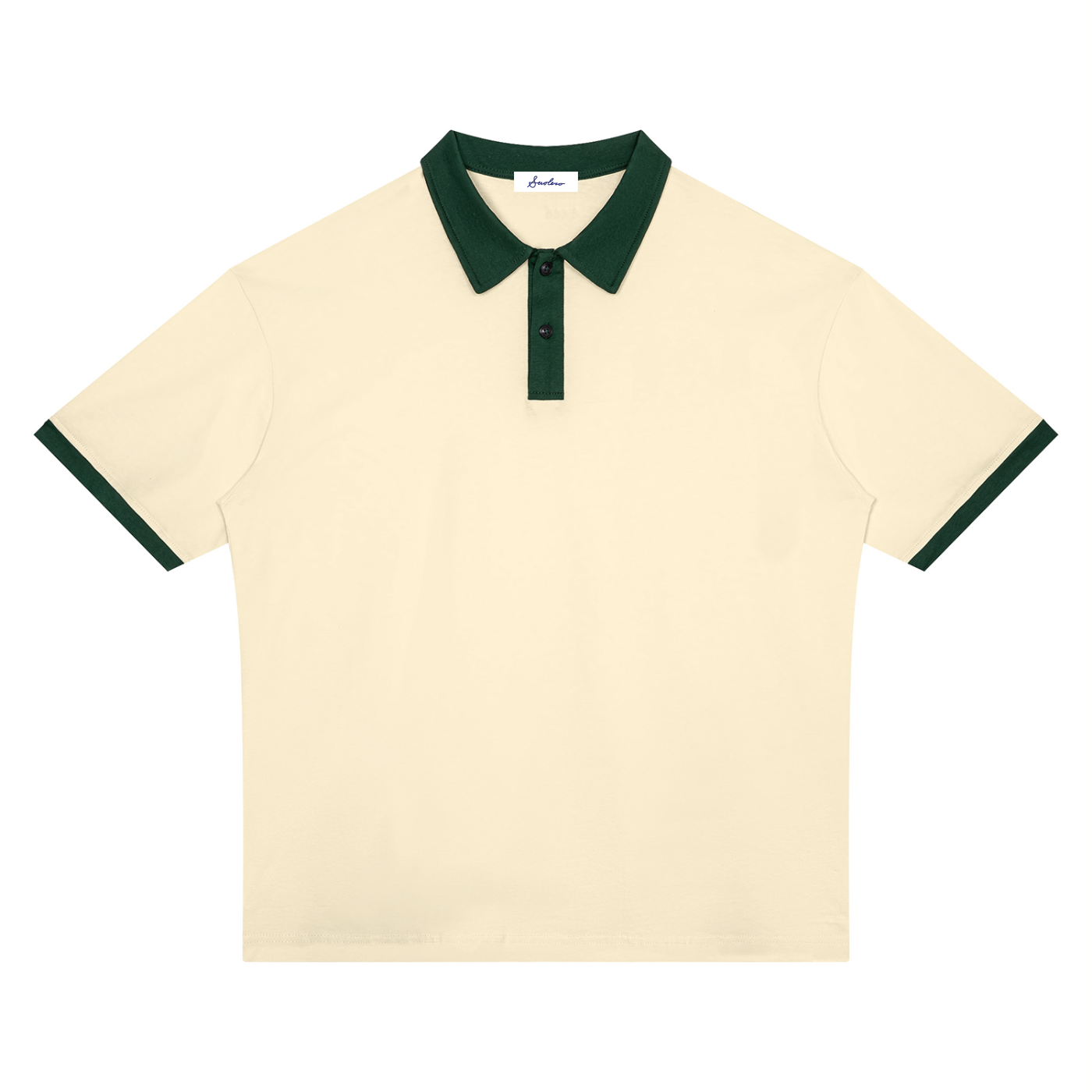 Unisex Color Block Polo Shirt