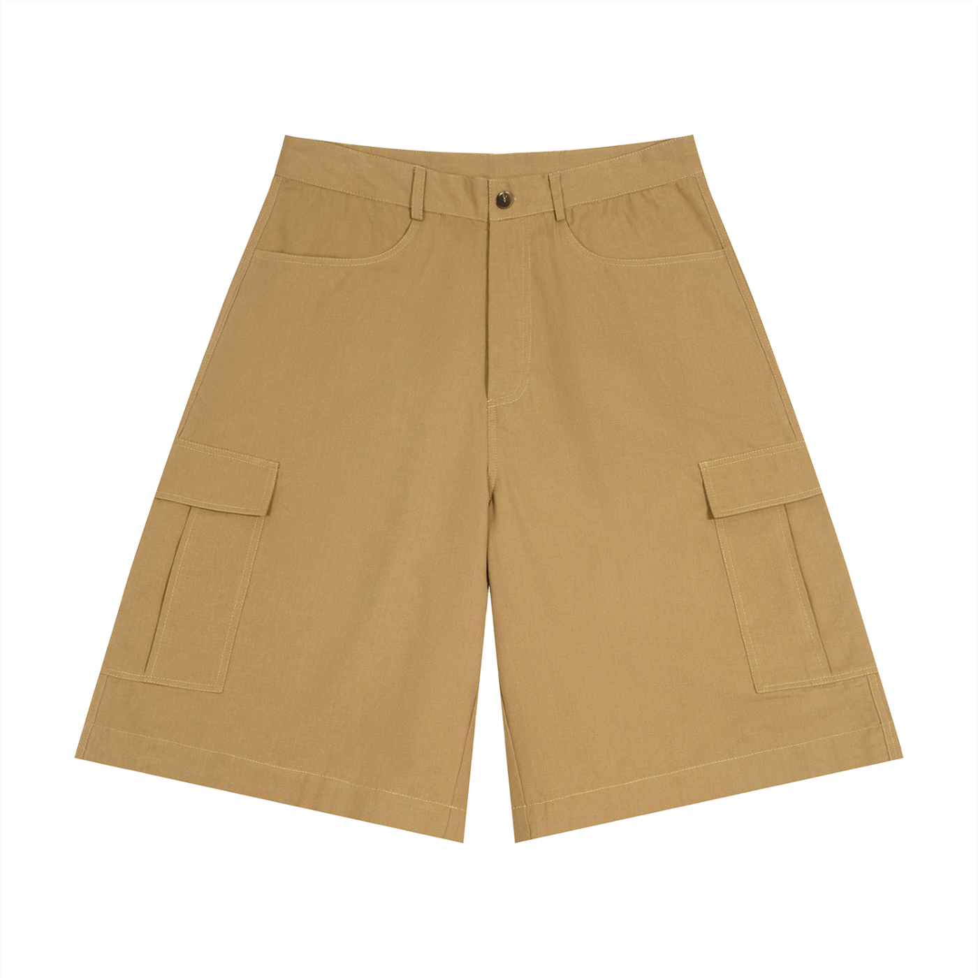 Unisex Woven Cargo Shorts