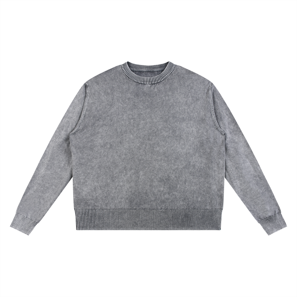 Sevolero Simple Washed Sweater