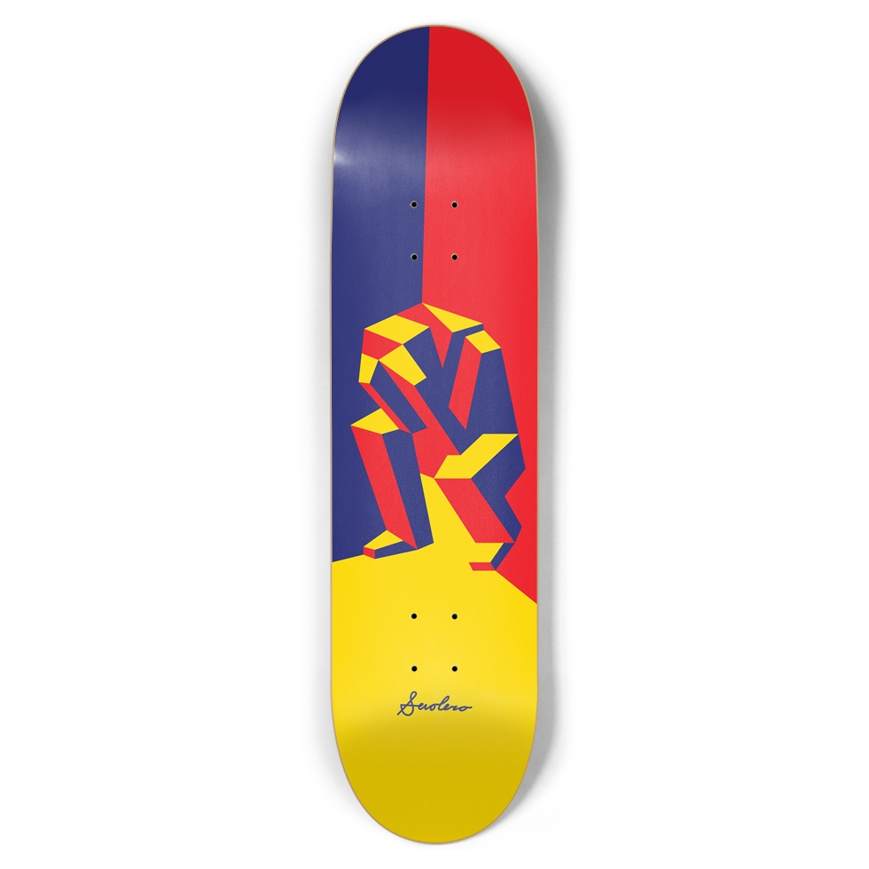 Cornered 8.5" Skateboard Deck